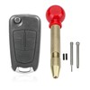 2 Button Flip Key Fob Case for Vauxhall Opel Astra