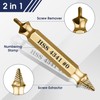 AYMBH Set 6-Piece HSS Drill Bit Kit for Stripped, Rusted,