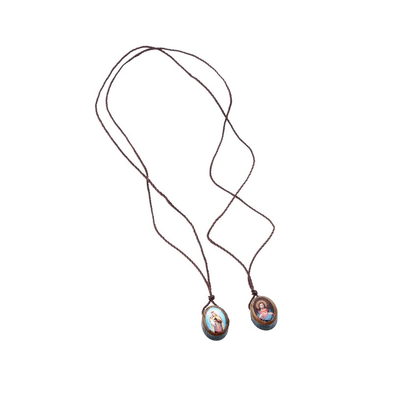 Intercession Catholic Coupler, Wood Resin, na