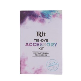 Rit Tie-Dye Accessory Kit for Clothing, Décor, and Crafts – Kit with Color Fixative