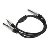 6.35mm Female to 6.35mm Female RCA Cable Gold Plated Sound