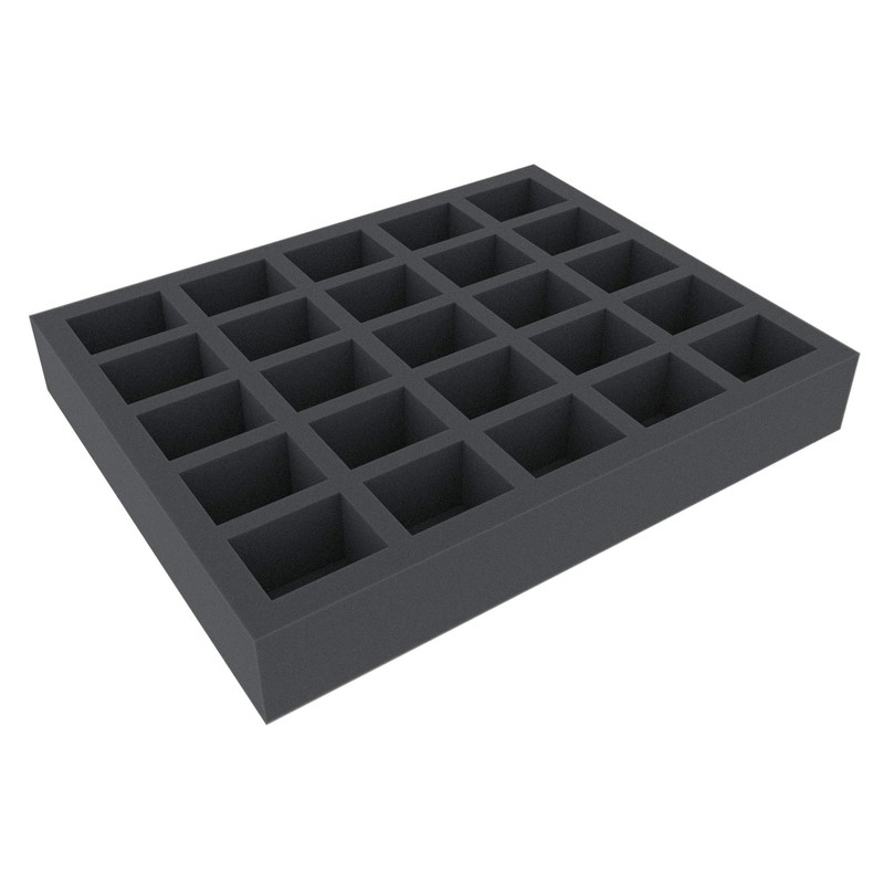 Feldherr FS050A013 Foam Insert Compatible with Tyranids - 25 Compartments