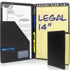 Legal Size Padfolio, 8.5 x 14 Inch Portfolio Folder for