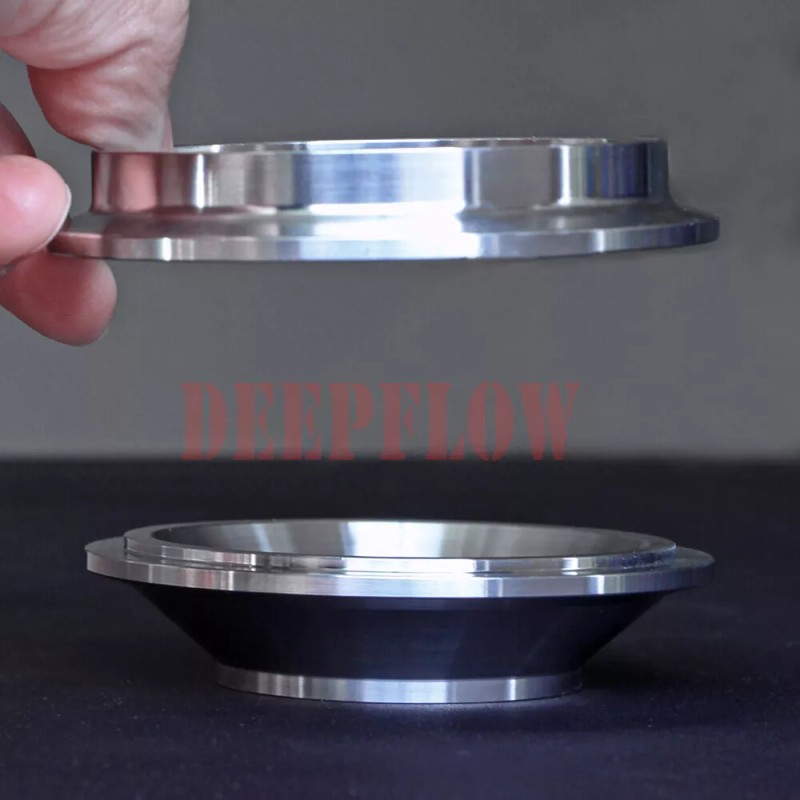 DEEPFLOW 3.5 to 3 Inch Exhaust Pipe Adapter, Header Collector