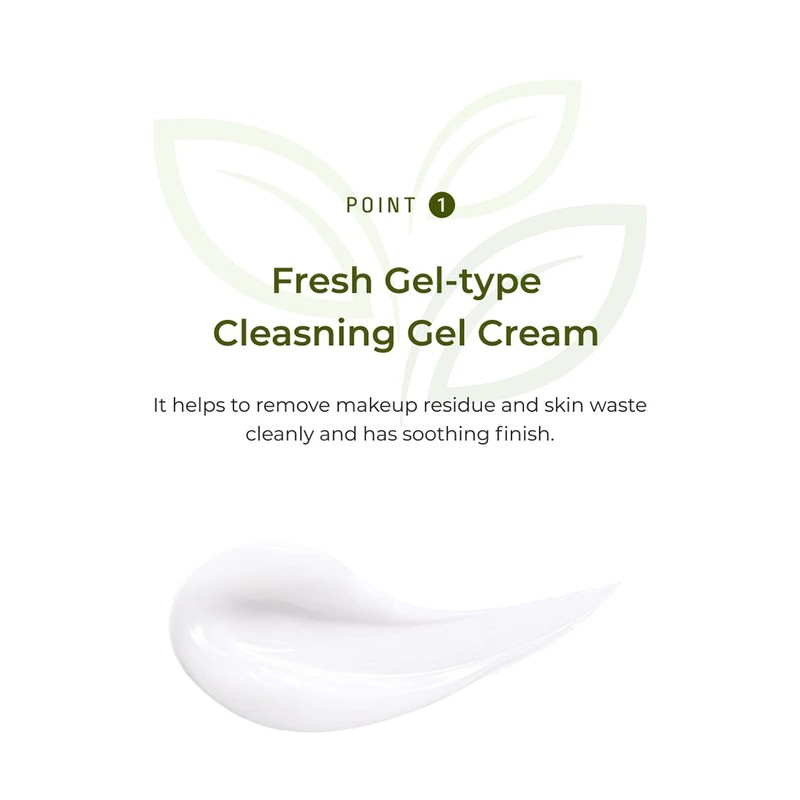 Nature Republic Soothing and Moisture Aloe Vera Cleansing Gel Cream,