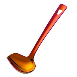 LABRIMP Stainless Steel Long Handle Soup Spoon Duckbill Design Perfect for Hot Pot Kitchen Utensil 304 Grade for Home Restaurant