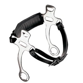 Sprenger Pony 4214500055 (Hackamore Black Stainless Steel, 55