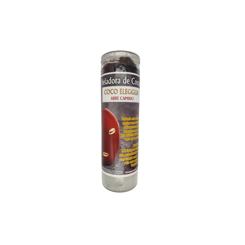 Elegua Fixed Candle Coco Elegua Veladora Preparada