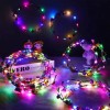Tiaras Con Flores Led Para Fiesta Paquete Con 10
