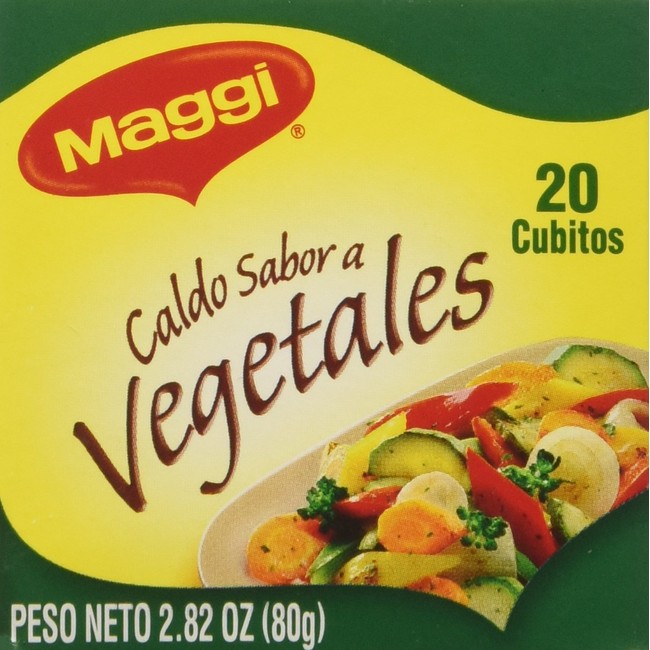 Maggi Vegetable Bouillon Cubes 2.82 Oz. - 2 Pack