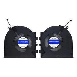 ZHAWULEEFB Replacement New CPU+GPU Cooling Fan for Razer Blade 18 RZ09-0484 2023 2024 Series FQAD FQAF DFS2400129S0T DFS2012129S0T DC12V 1A Fan