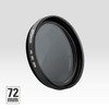 Polaroid Optics 72mm Neutral Density Filter [ND 0.6] Compatible w/