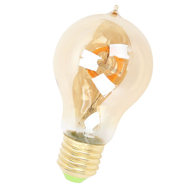 A60 Antique Bulb E27 Base Dimmable LED Filament Bulb 4W