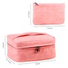 EXERZ Cosmetic Bag/Makeup Bag with a Detachable Pouch - Vanity
