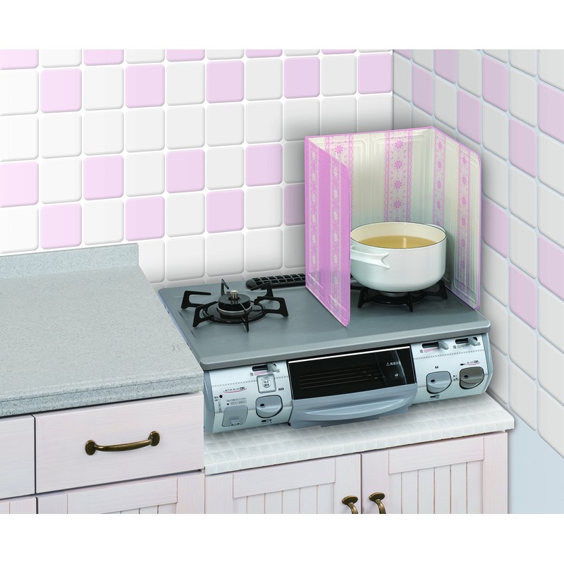 Toyo Aluminum Kitchen Stand Pink Lace 2036