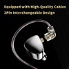 FEDAI TRN MT5 1DD HiFi Earphone Headphones, TRN MT5 in-Ear