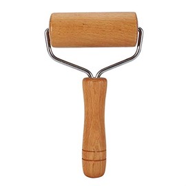 BakeMaster Rodillo para Repostería y Pizzería Profesional - Utensilio de Cocina Antiadherente con Mango Ergonómico - Ideal para Masa de Pizza, Galletas y Pan