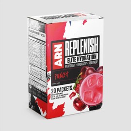 Arms Race Nutrition | ARN | Replenish Elite Hydration, 20 Packets (20 Packets, Punch)