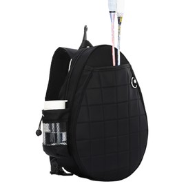 KUANG! Tennis Bag for Women Men Quilted Tennis Crossbody Backpack Sports Racket Bag Suitable for Pickleball Tennis Badminton