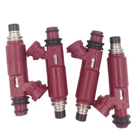 JESBEN 195500-3310 FJ584 4pcs Set Fuel Injector Nozzle 4 Holes Replacement for Mazda Miata 1.8L-L4 1999-2000 BP4W-13-250