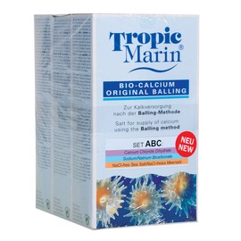 Tropic Marin 73206 Bio Calcium Original Balling Set (A+B+C), 3 x 1 kg