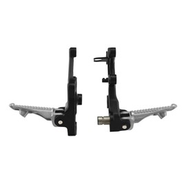 XMT-MOTO Driver Footpegs Footrest Bracket Fit For Kawasaki Ninja 500 Z500 2024 Z400 19-24