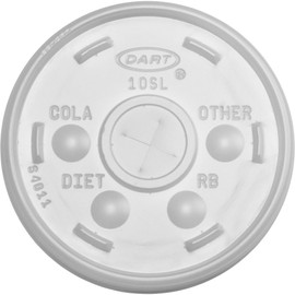 Dart DCC 10J10 10 oz White Foam Cup