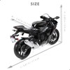 Risopen 1:12 Motorcycle Model Toy for Yamaha YZF-R1 1000R Metal