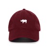 Tech Design Rhino Baseball Cap Embroidered Cotton Adjustable Dad Hat