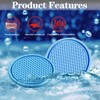 Sodcay 4 PCS Car Cup Holder Coaster, 2.75In PVC Anti