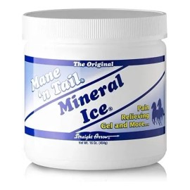 Suplemento Con Mentol Para Caballo Todas Las Etapas En Gel Straight Arrow Pomada Fria Mineral Ice Mineral Ice En Frasco De 454g