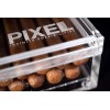 Pixel Cartel Small with Latch Clear Humidor Holds 15-20 Cigars