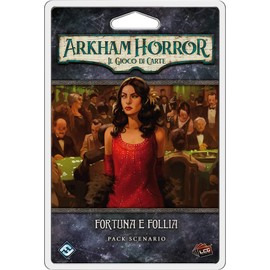 Asmodee - Arkham Horror Card Game: Happiness and Madness - Card Game Expansion - Italian Edition