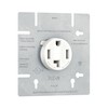 Eaton NEMA 14-30R Dryer Receptacle 30 Amp 125/250V 3P4W White