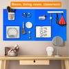 Metal Pegboard Panels 24" x 12" 4 Pack Heavy Duty