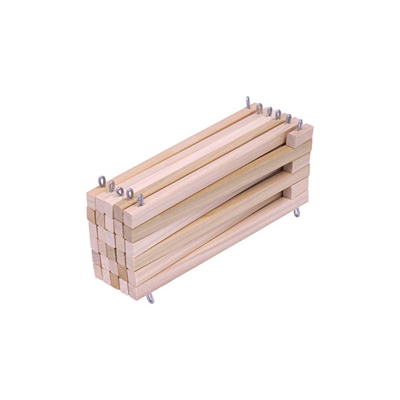 AmishToyBox Wooden Folding Corral Fence Toy, Amish-Made