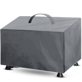 Meat Slicer Dust Cover for 12" Commercial Slicers, 24" L x 20" W x 20" H, Compatible with KWS, VEVOR, LEM, and All Table Top Electric Slicer with 12 inch Blade - XL, Grey