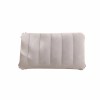 Inflatable Travel & Beach Pillow, Portable Air Cushion Headrest for