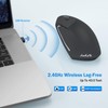 AooKoNi Ergonomic Mouse, 1600 DPI Wireless Vertical Mouse with 3
