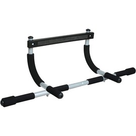 Pull-Up Bar - Total Upper Body Workout Bar for Doorway, Adjustable Width Locking, No Screws Portable Door Frame Horizontal Chin-up Bar, Fitness Exercise assist band - Style: Pull-Up Bar + Jump Rope