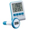 FreeTec water thermometer: Digital Pond and Pool Thermometer with LCD