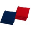 Baggo Classic Red/Navy Cornhole Bean Bag Toss Bags Regulation Duck
