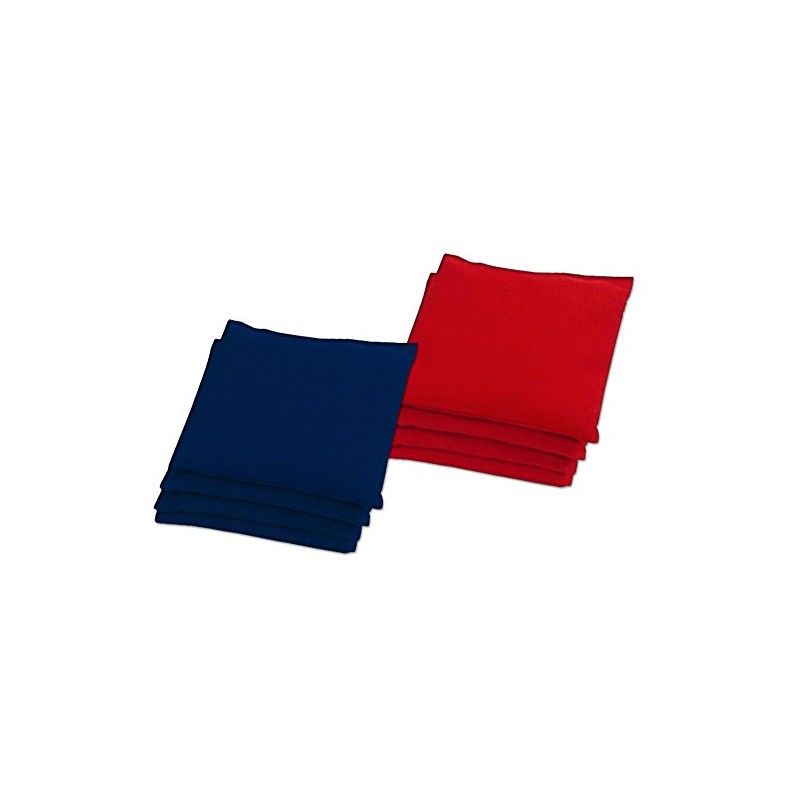 Baggo Classic Red/Navy Cornhole Bean Bag Toss Bags Regulation Duck