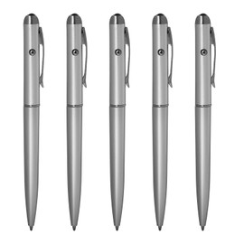 TopHomer Invisible Ink Pen, 5 Pack Spy Pen with UV Light, Multifunctional Security Marker, LED UV Light Marker, Creative Secret Pen, School, Office Supplies