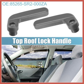 ACROPIX Driver Passenger Side Top Roof Lock Handle 85265-SR2-000ZA 85215-SR2-000ZA for Honda Del Sol 1993-1997 Left Right Side Lock Handle Car Parts