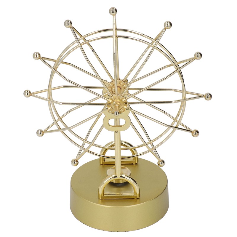 Electronic Ferris Wheel Desk Toy Magnetic Rotation Perpetual Motion Home
