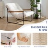 MAXYOYO Modern Accent Chair, Tufted Living Room Chair with Metal