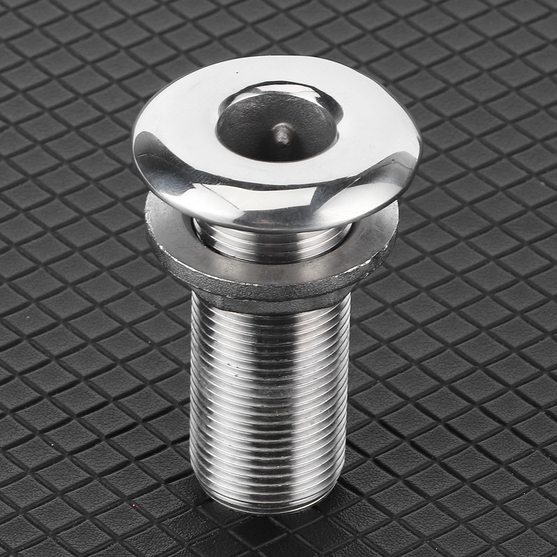 316 Stainless Steel Thru Hull Water Drain Hose Barb Hardware