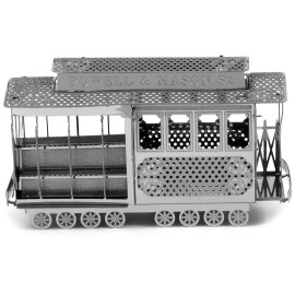 DCD Model Kit Easy Difficulty San Francisco Cable Car 'Powel & Mason St' Steel Model by Metal Earth