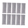 Mobestech 10 Pack 100g Bamboo Charcoal Odor Absorber Set Grey